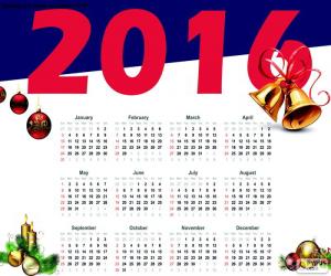 пазл 2016 календарь